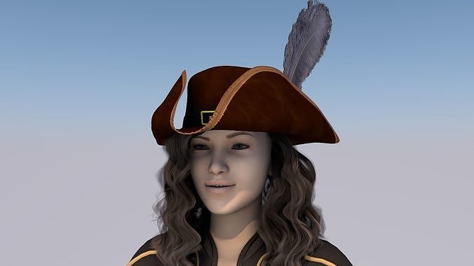 Pirate Hat Package 3D print model