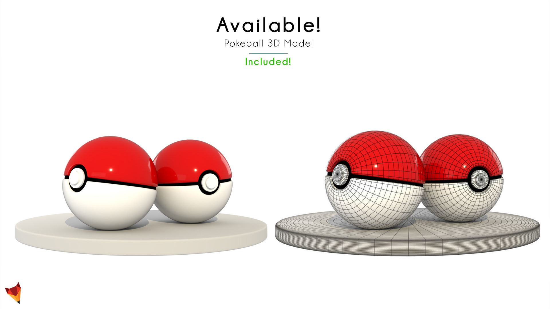 Bulbasaur Pokemon  Low-poly 3D model_12