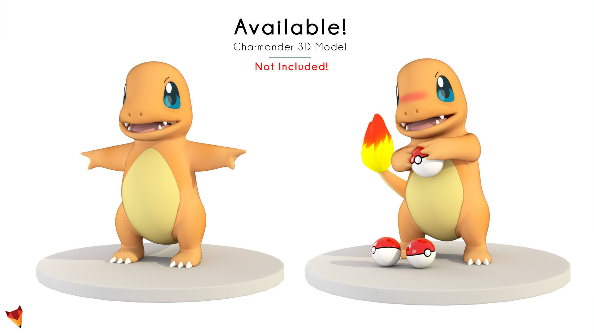 Bulbasaur Pokemon  Low-poly 3D model_13