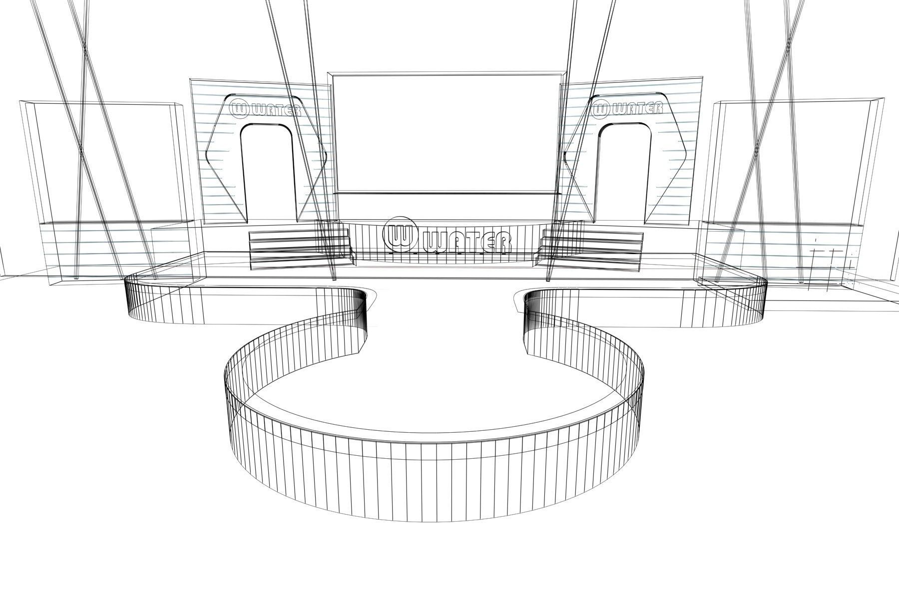 Event Stage Design 3D model_6