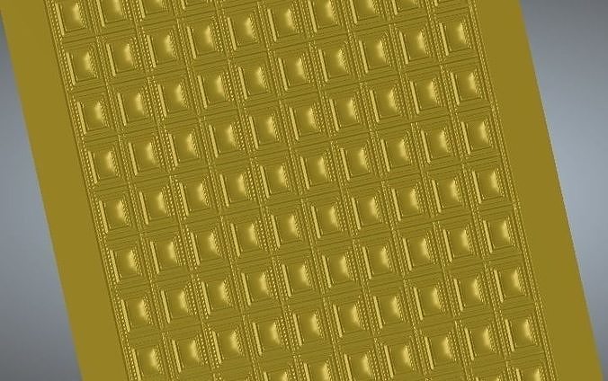 3d wall panel for cladding 3D print model