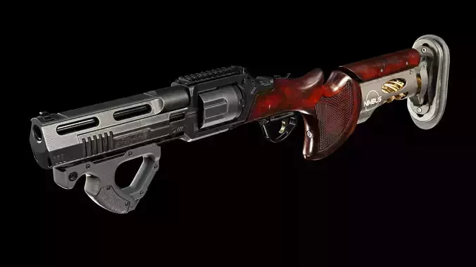 Handmade weapon 3D model