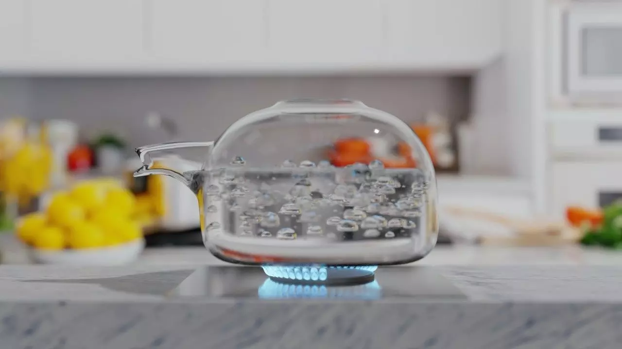 blender cheap an easy water boiling effect realtime results 3D model