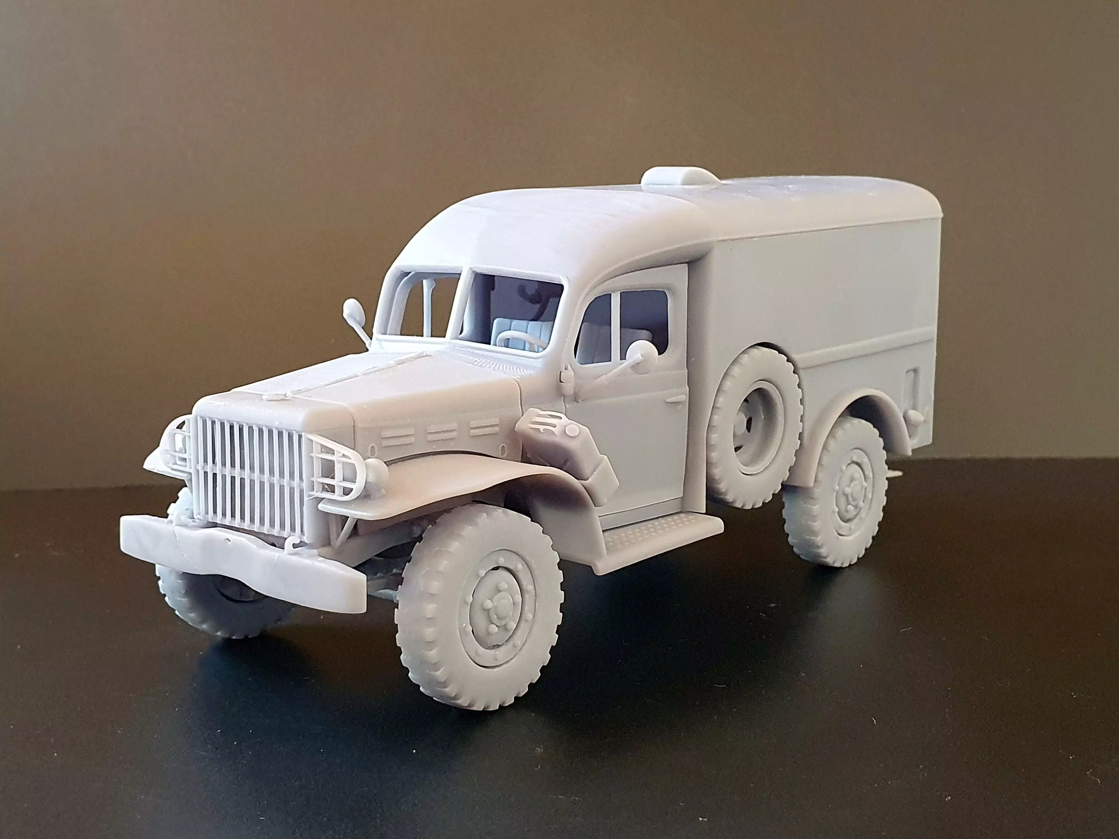 Dodge WC54 - scale model kit 3D print model_0