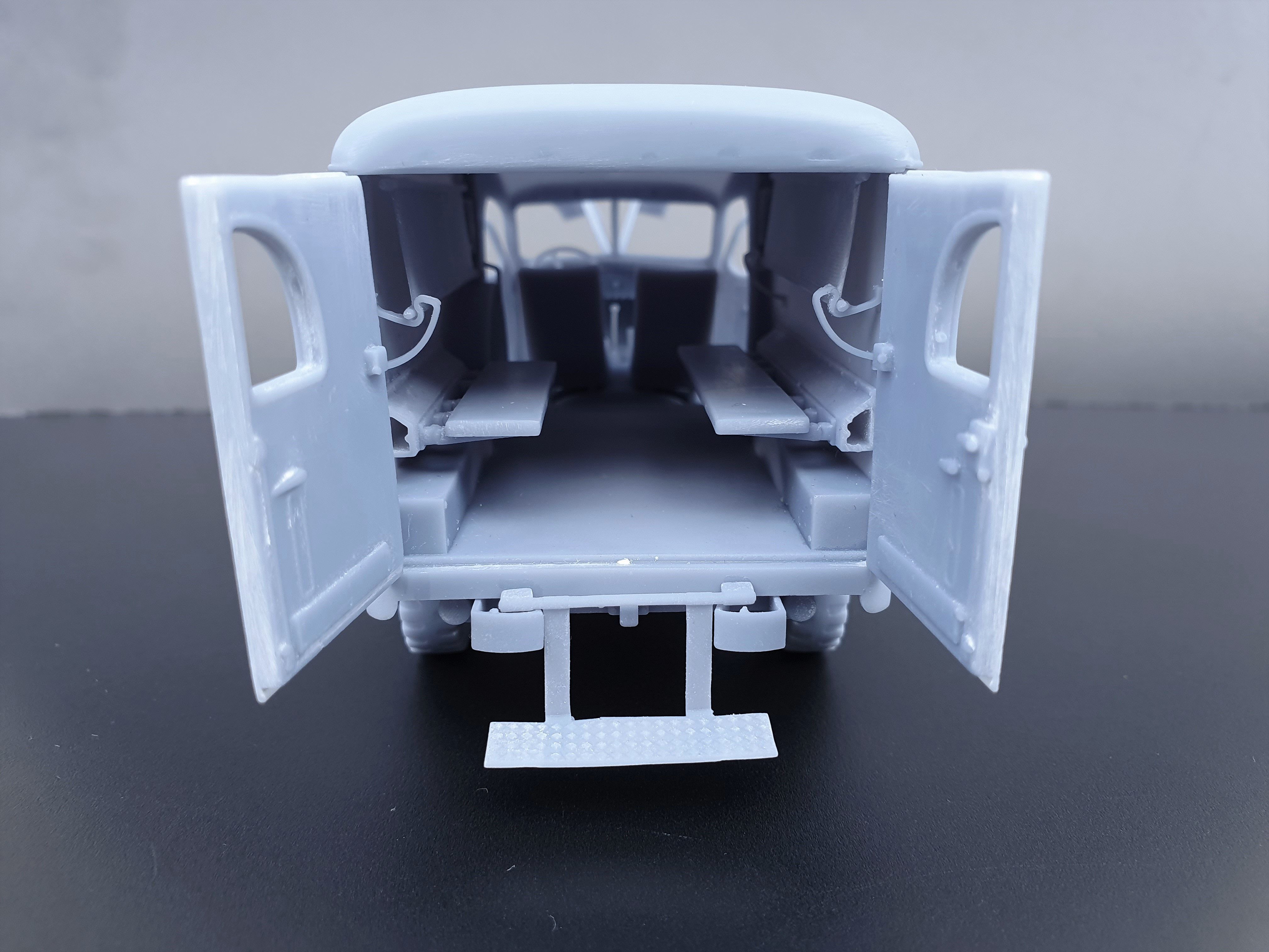 Dodge WC54 - scale model kit 3D print model_12