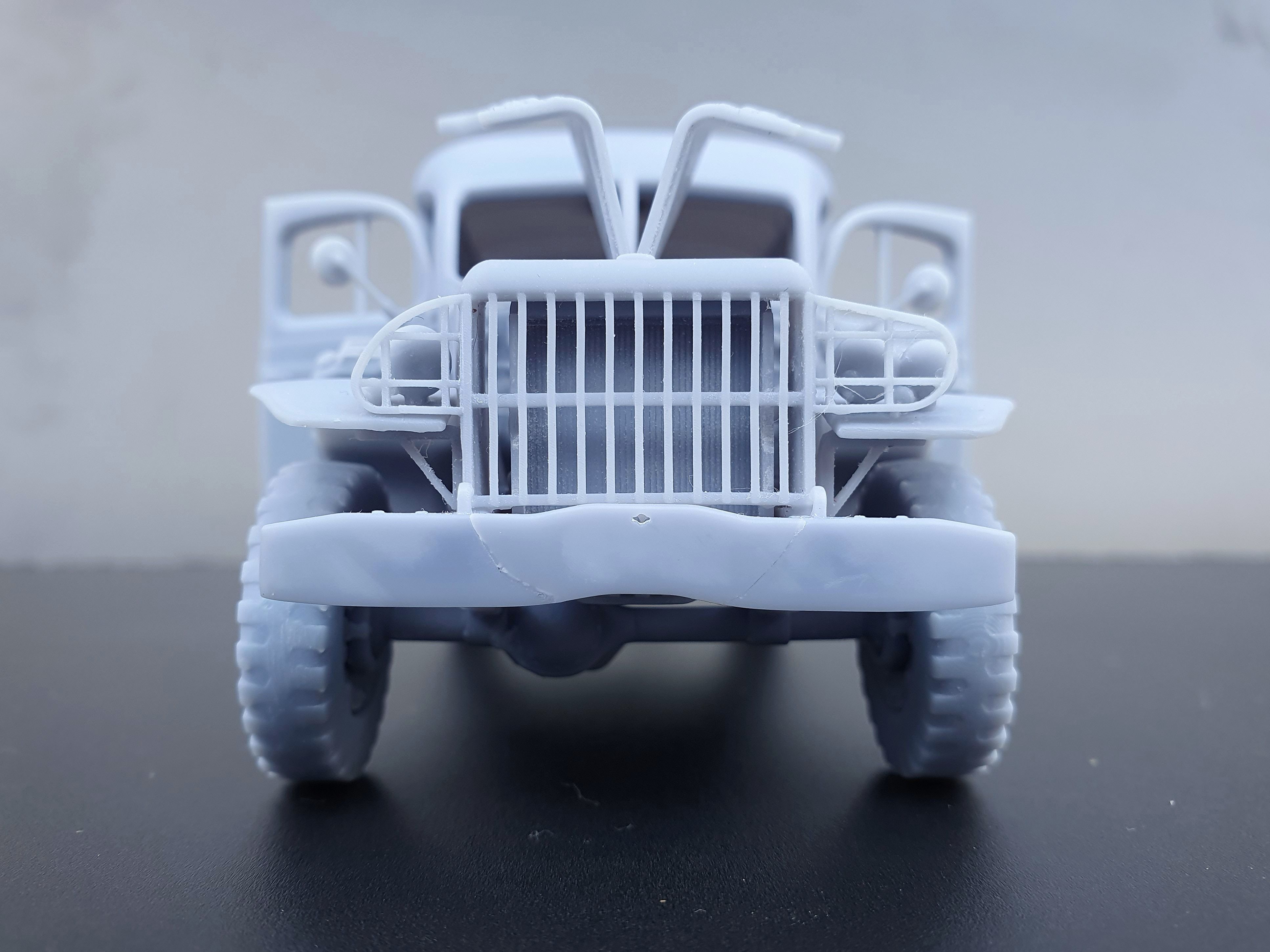 Dodge WC54 - scale model kit 3D print model_8