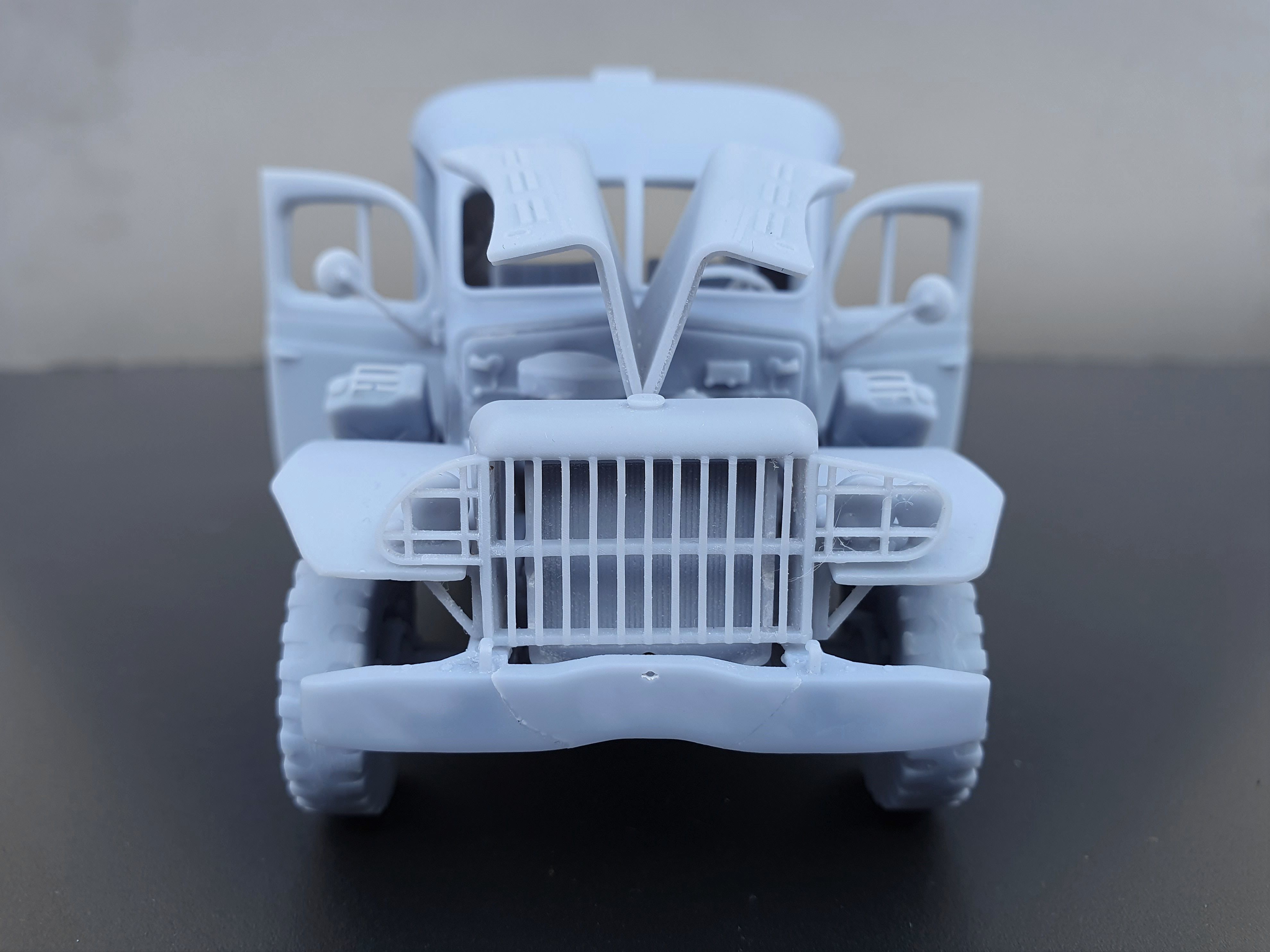 Dodge WC54 - scale model kit 3D print model_16