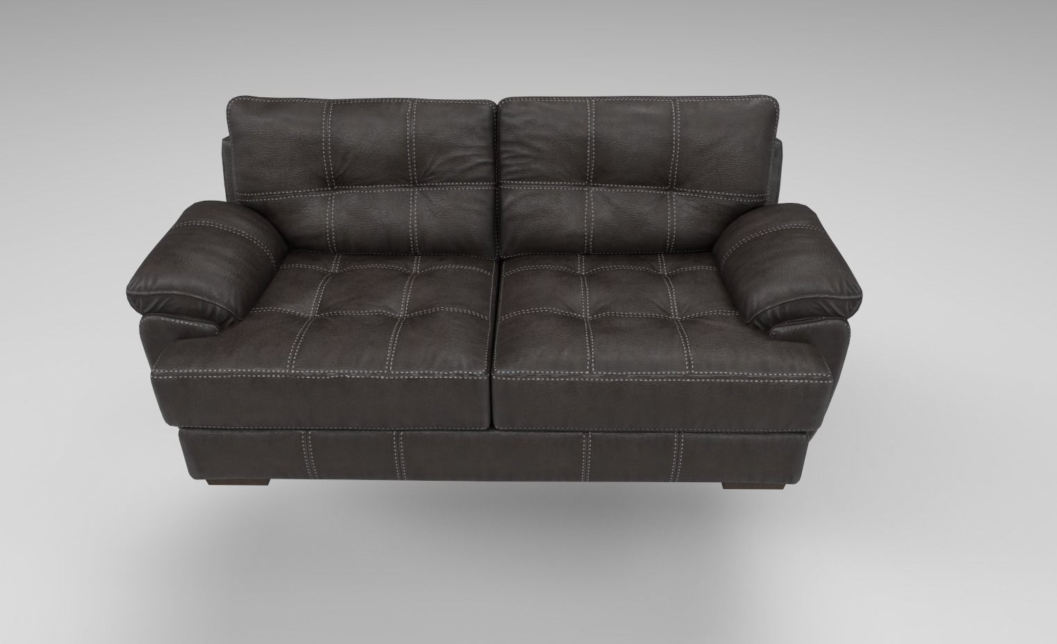 Clandestine Sofa By Red Barrel Studio Low-poly 3D model_1