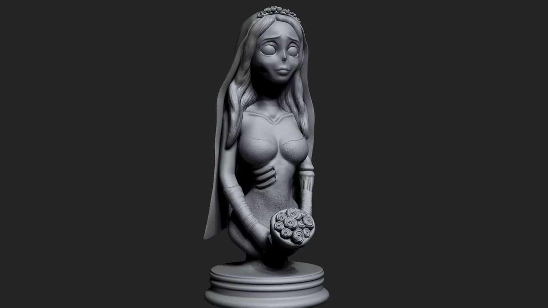 Corpse bride 3D model_0