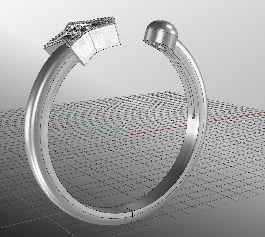 Ring  n 42 3D print model_15