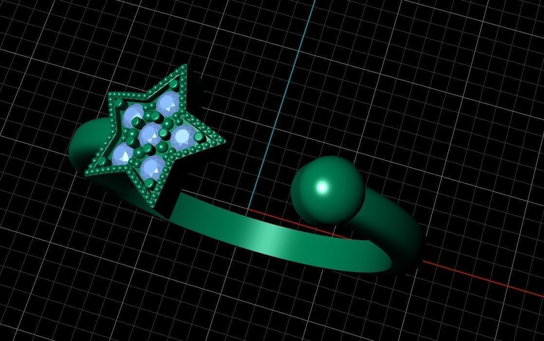 Ring  n 42 3D print model_7