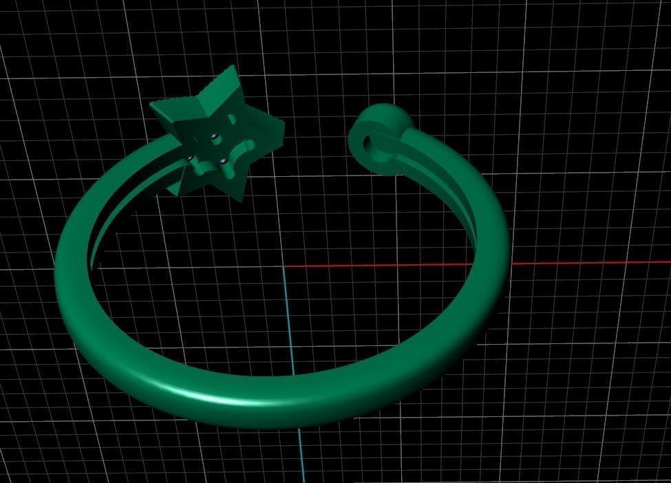 Ring  n 42 3D print model_11