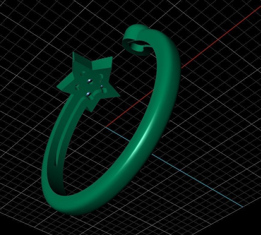 Ring  n 42 3D print model_13