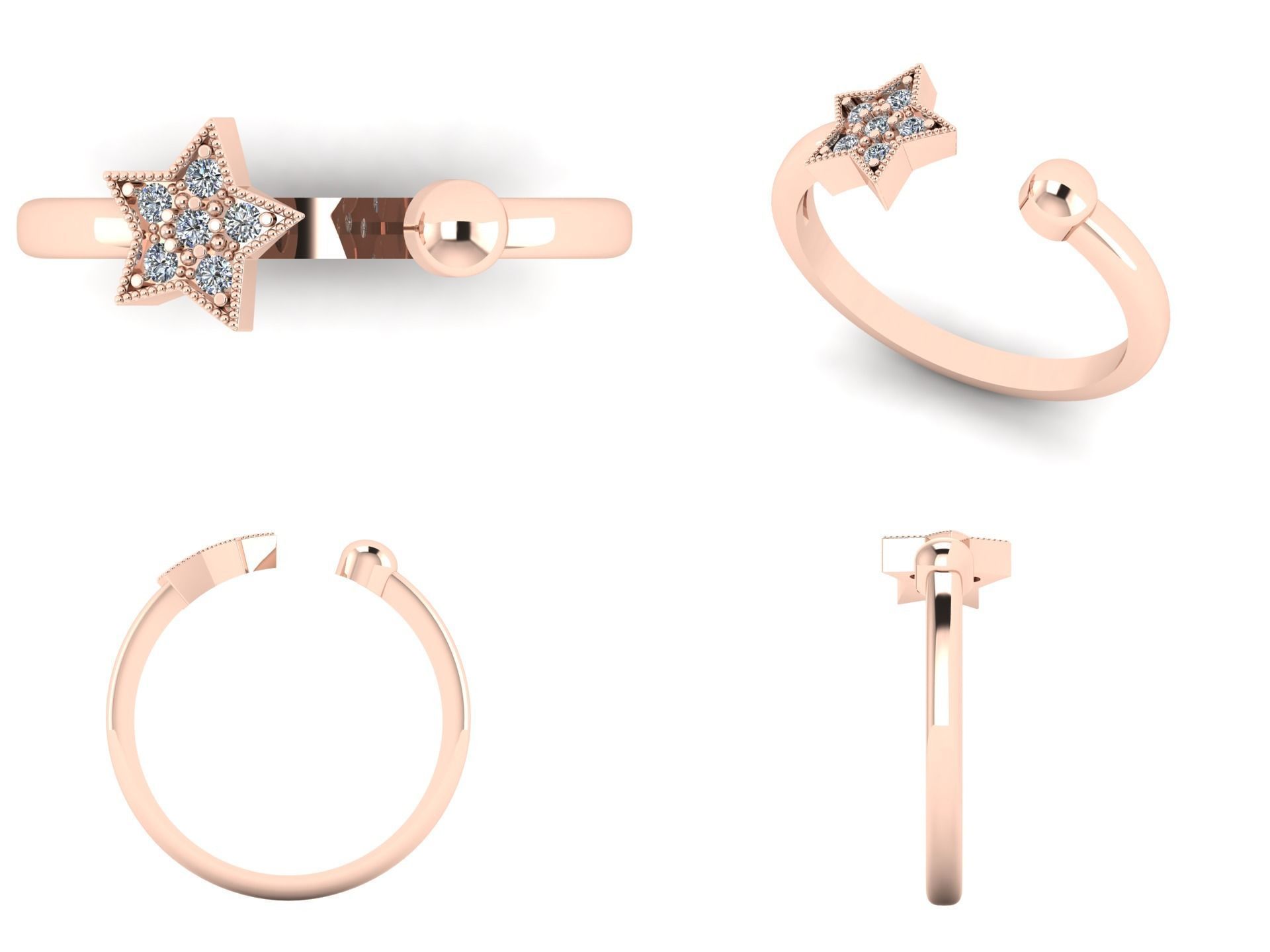 Ring  n 42 3D print model_5