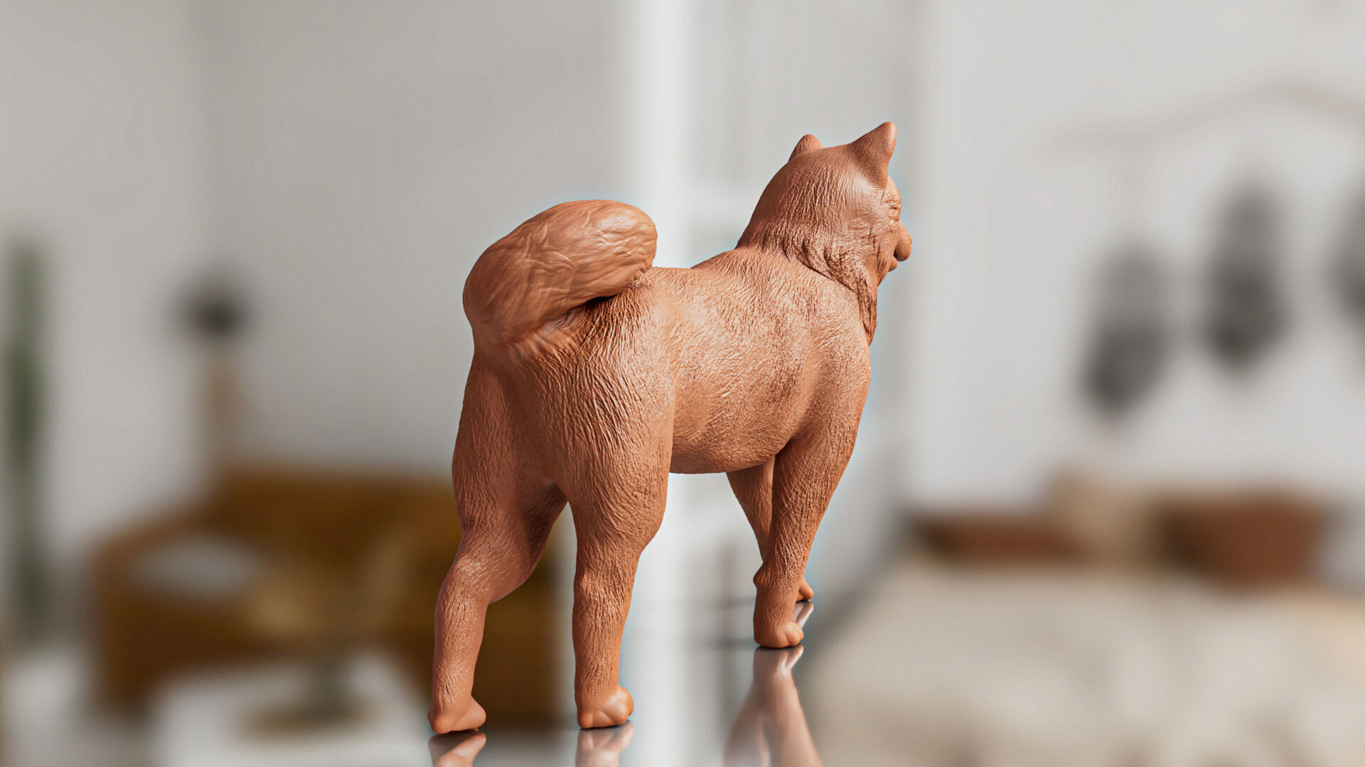 Shiba Inu Dog Toy 3D print model_4