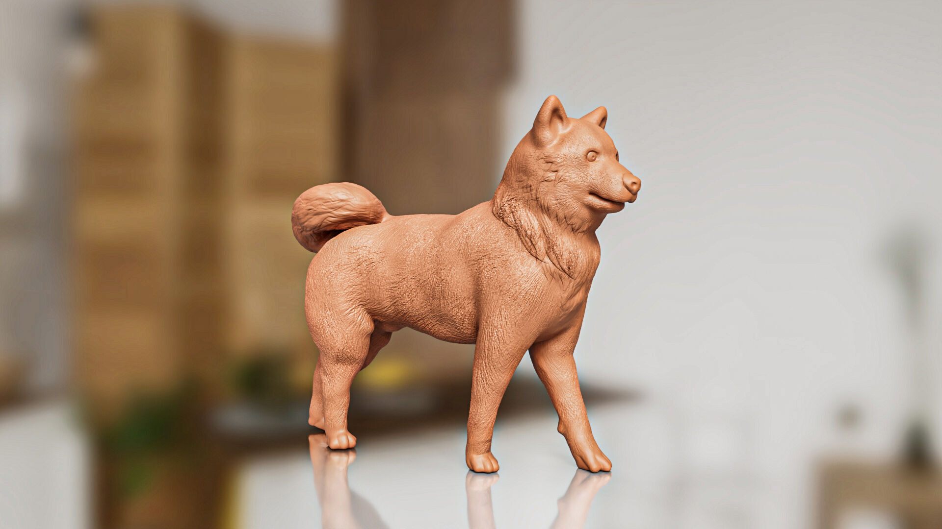 Shiba Inu Dog Toy 3D print model_1