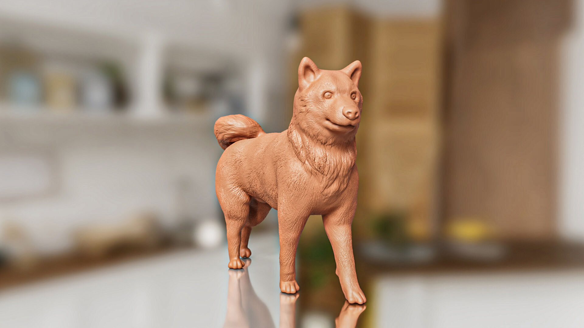 Shiba Inu Dog Toy 3D print model_3