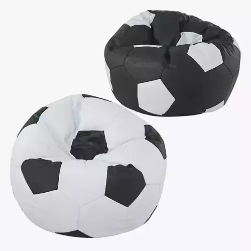 Bean bag soccer ball leather