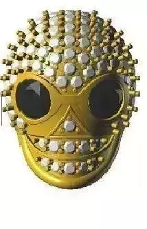 Skull Pendant and KeyChain 