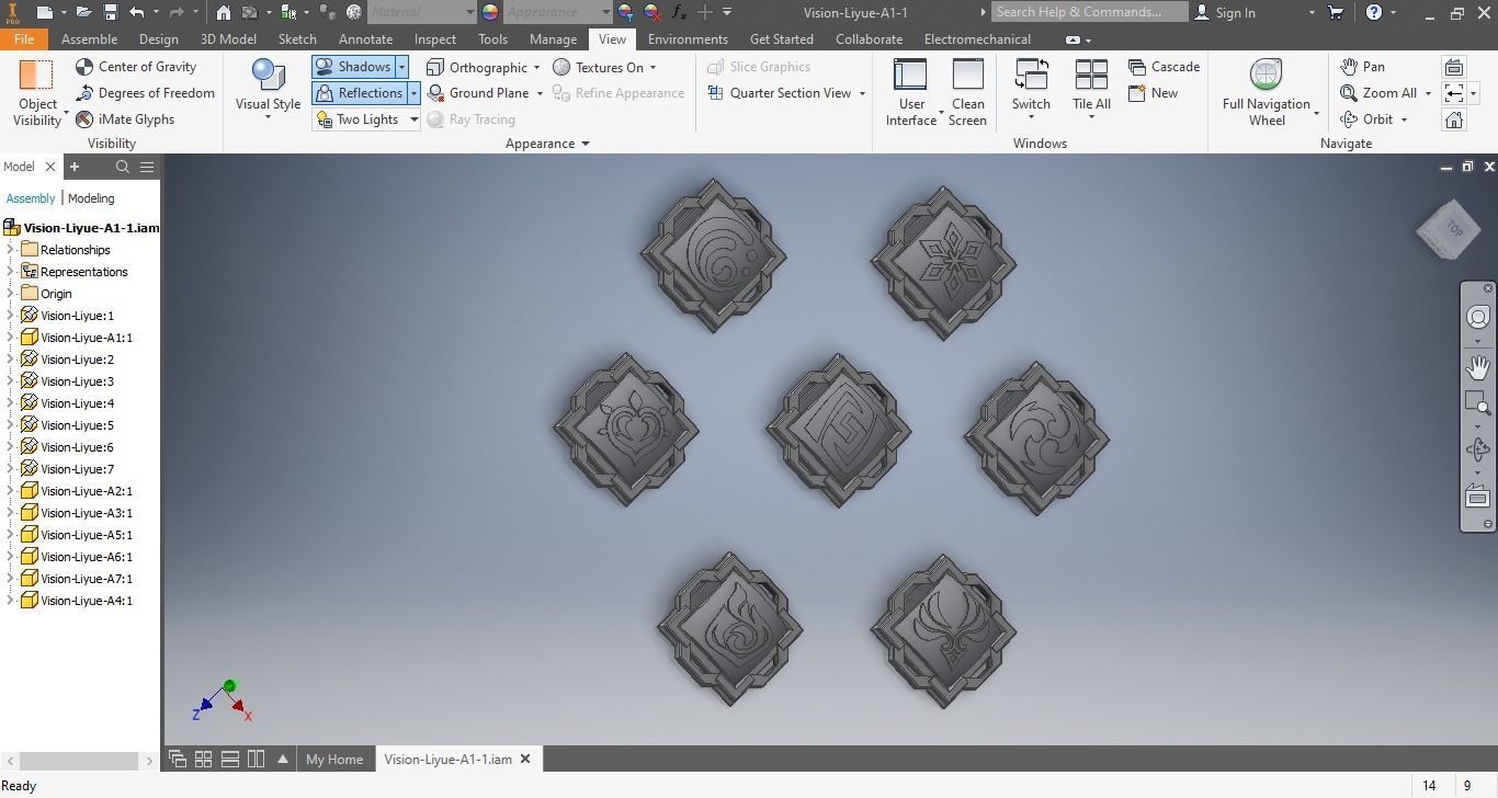 Genshin Impact Full Elemental Vision Texture_1