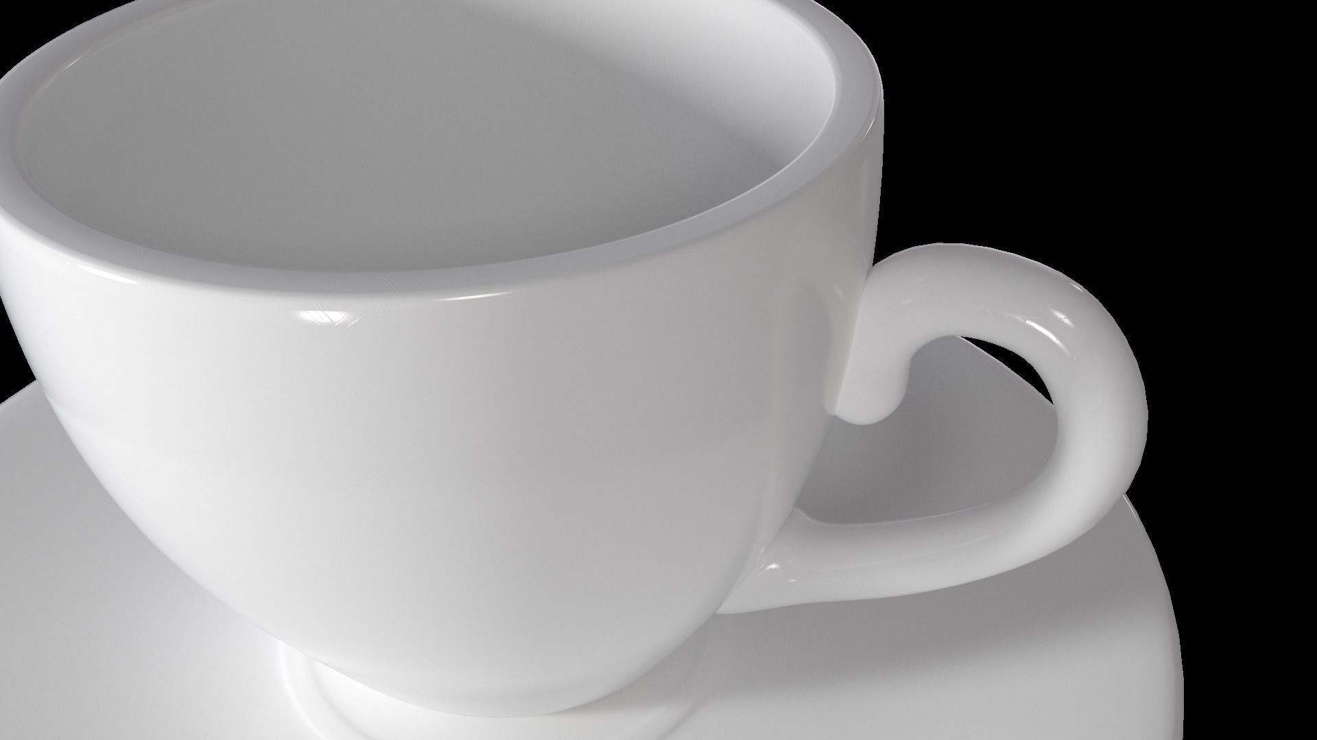 teacup coffee cup and saucer 3D model_4