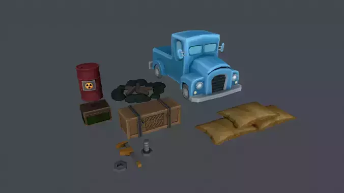 War Scene Assets