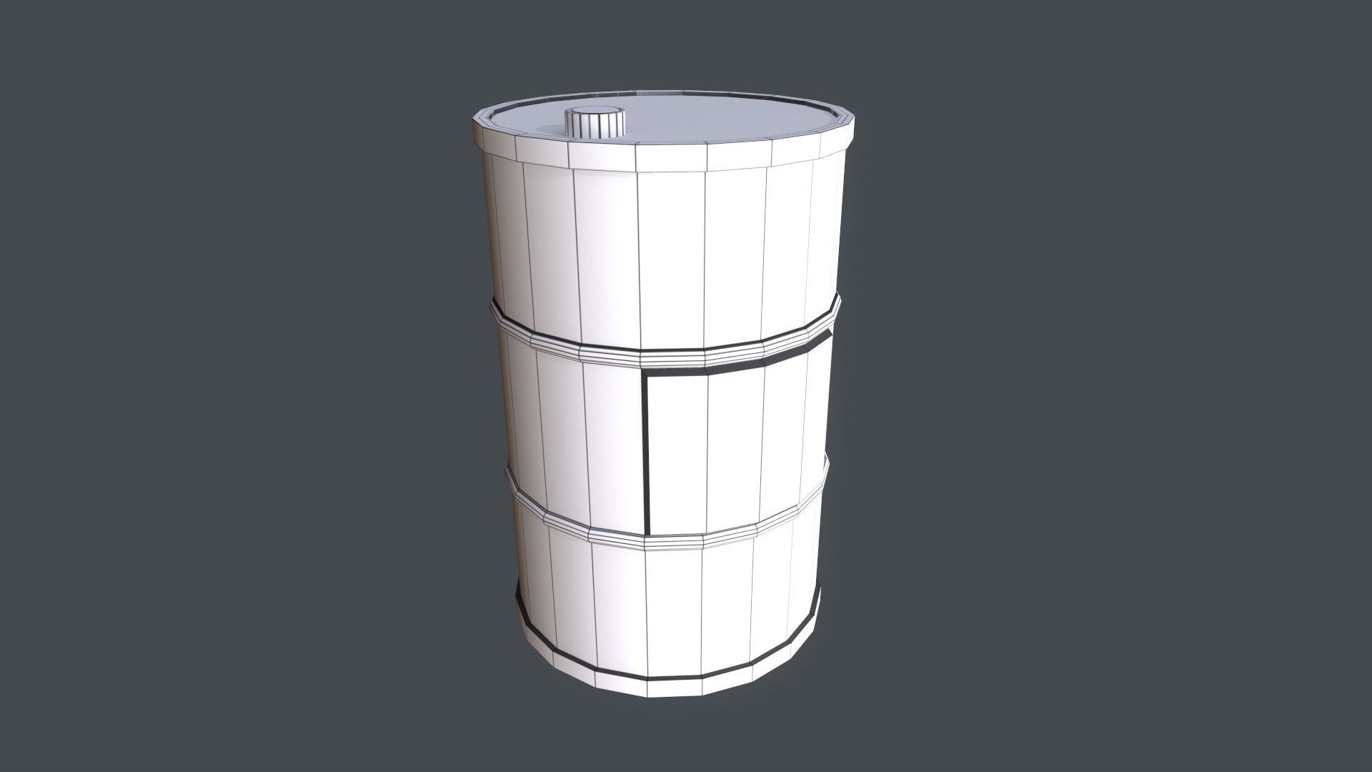 War Scene Assets Low-poly 3D model_3