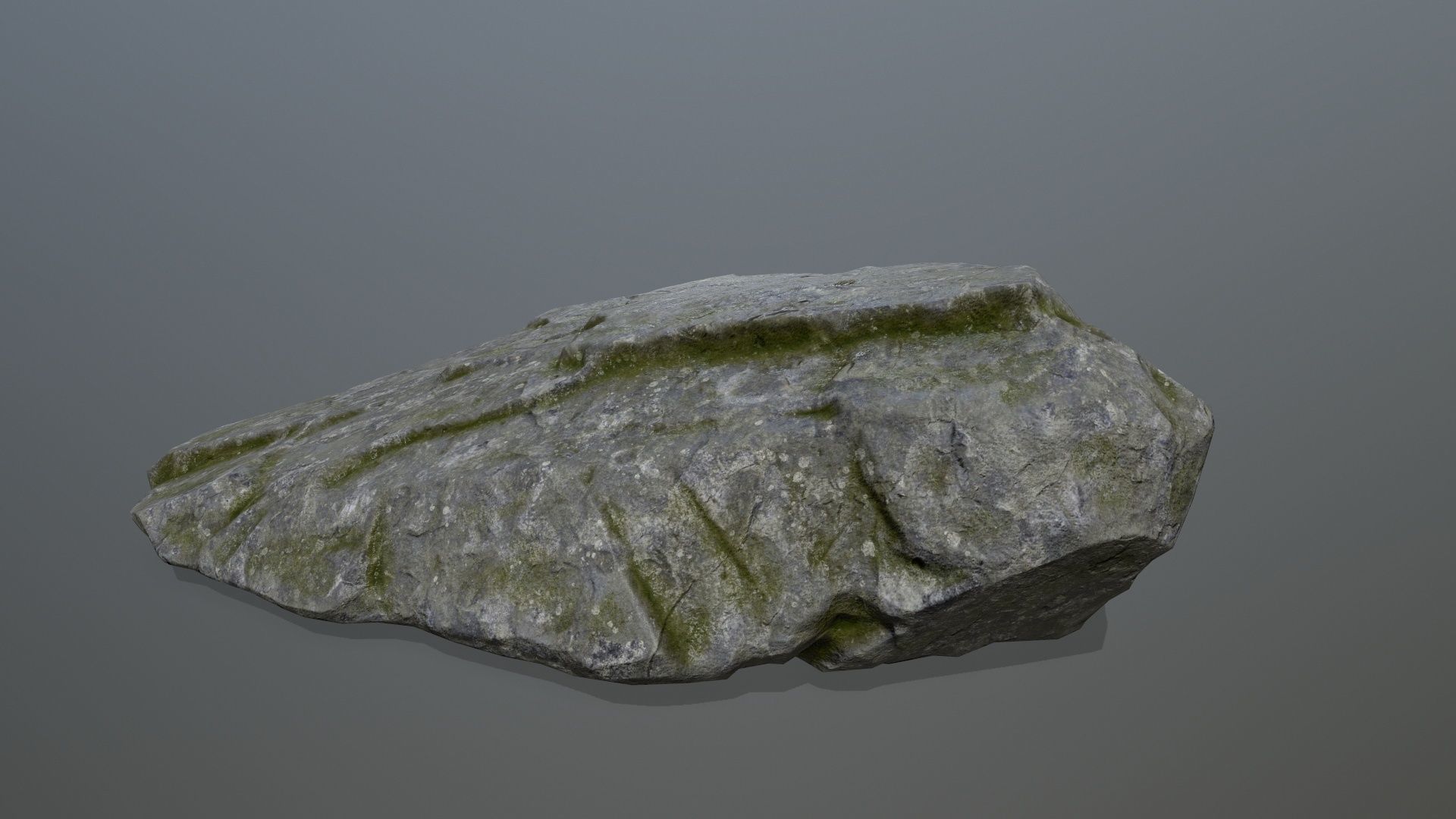 rocks rock Low-poly 3D model_8