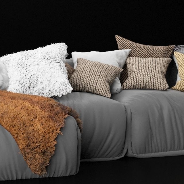 Modular sofa BI Bonaldo 5 3D model_1