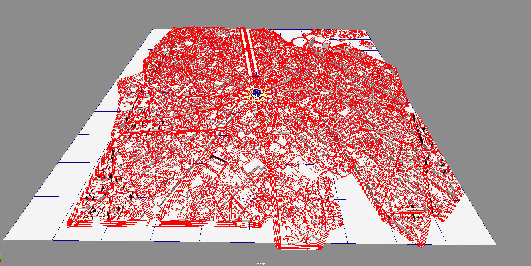 Arc De Triomphe Paris 3D model_18