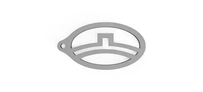 Trinket - Logo Great Wall 3D print model
