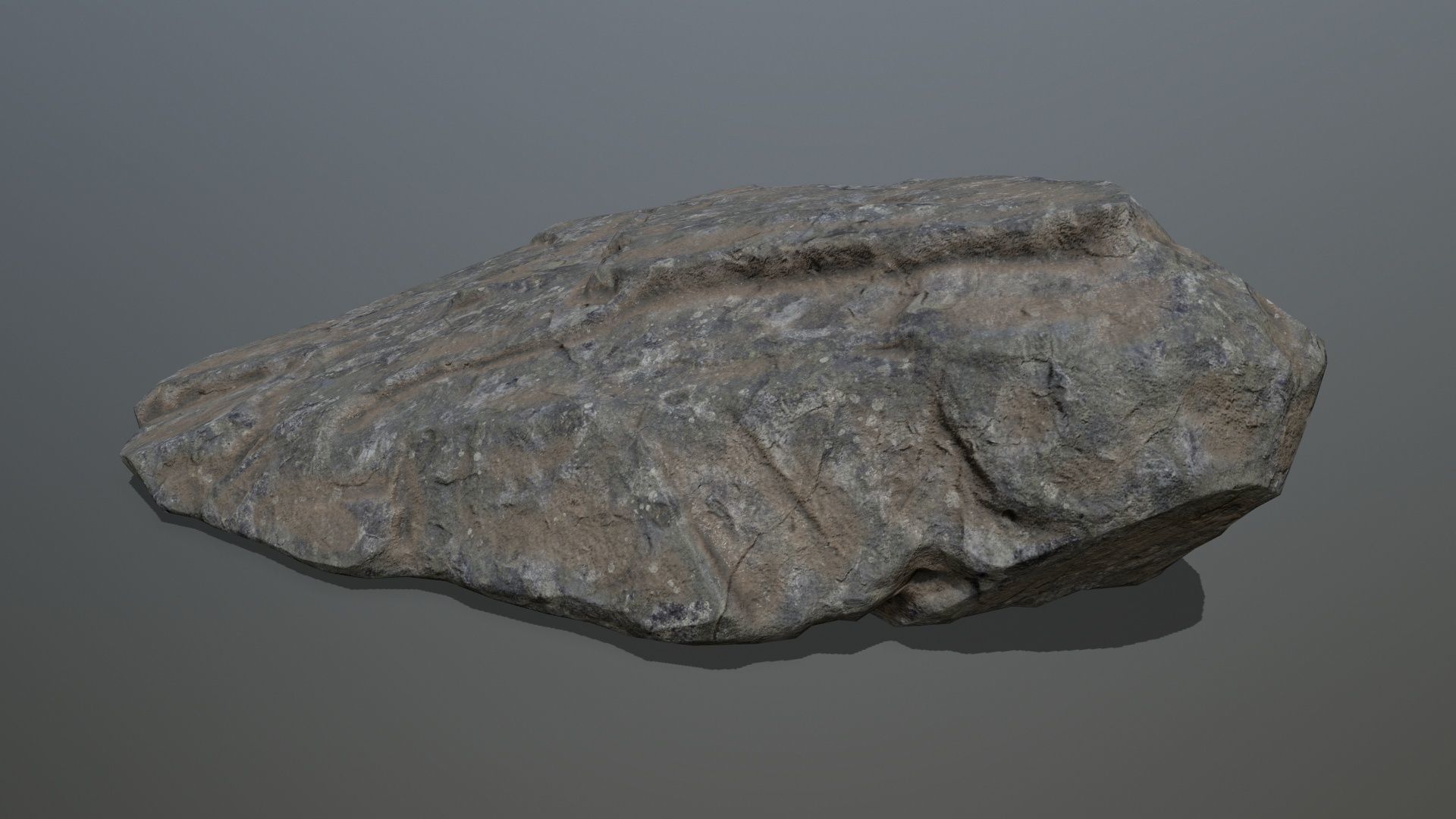 rocks rock Low-poly 3D model_13