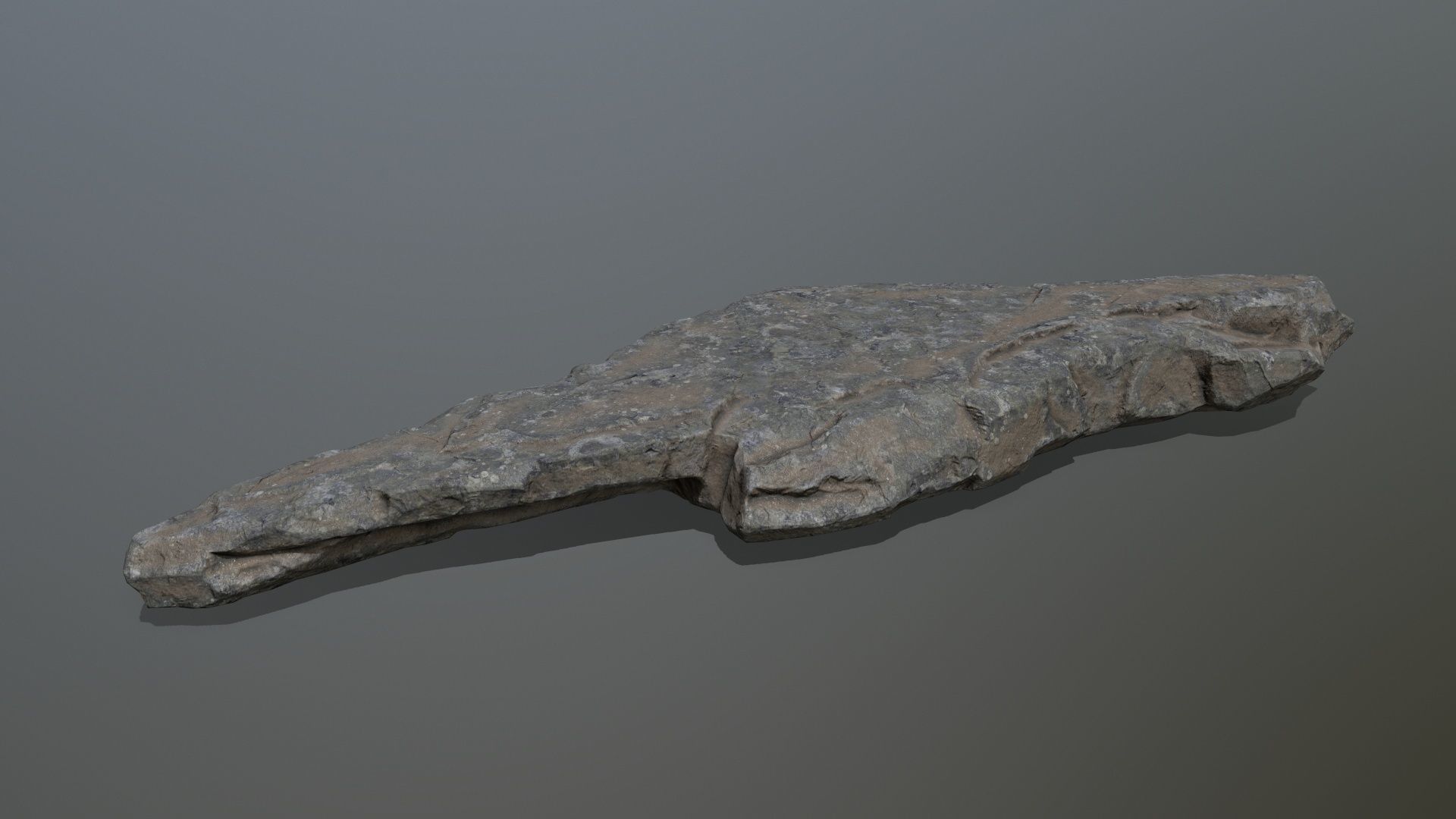 rocks rock Low-poly 3D model_12