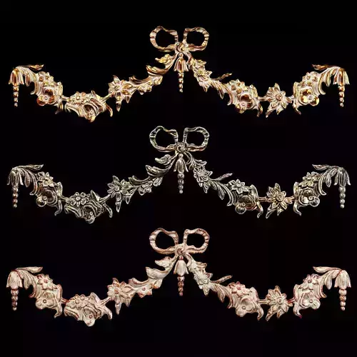 Classic carved 014 3D model