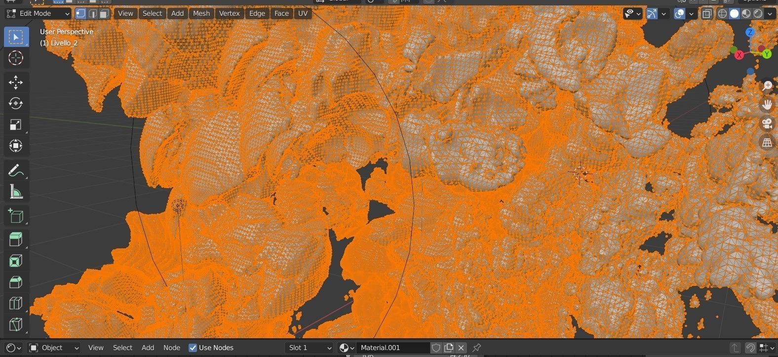 3D NEBULA procedural scene 3D model_15