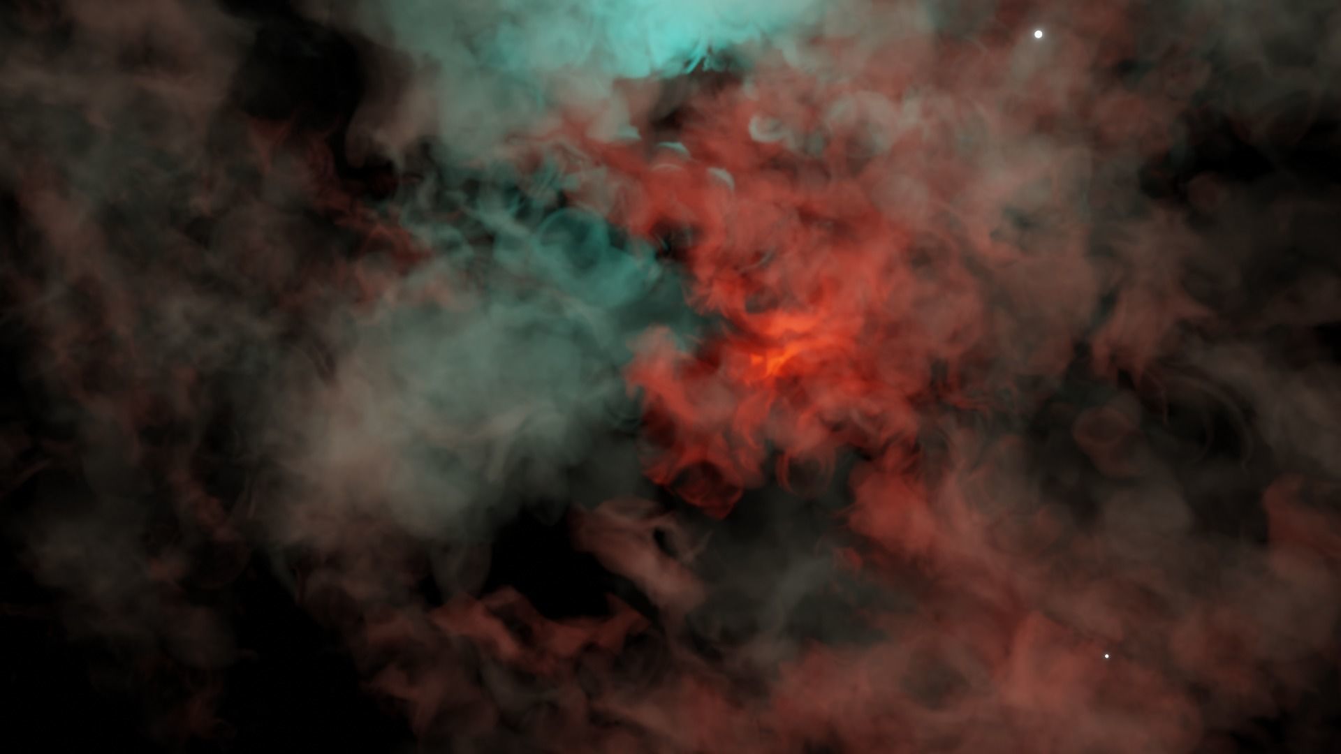 3D NEBULA procedural scene 3D model_9