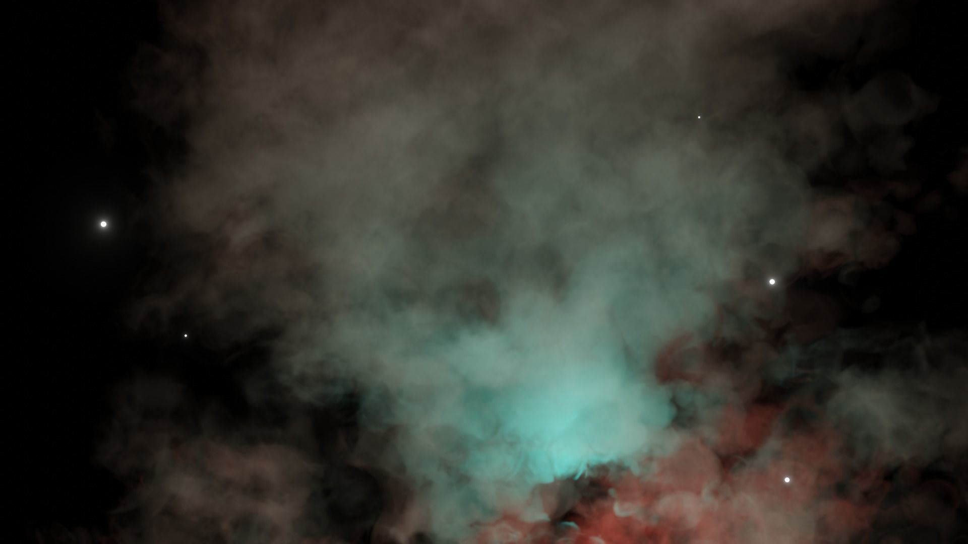 3D NEBULA procedural scene 3D model_10