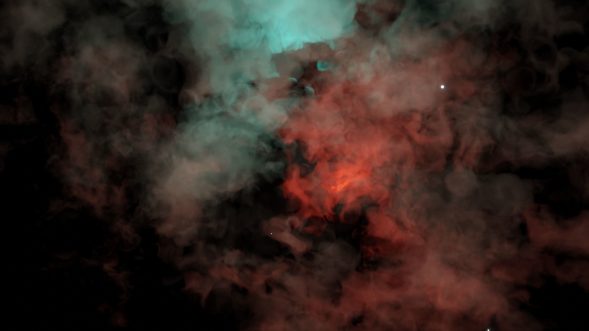 3D NEBULA procedural scene 3D model_5