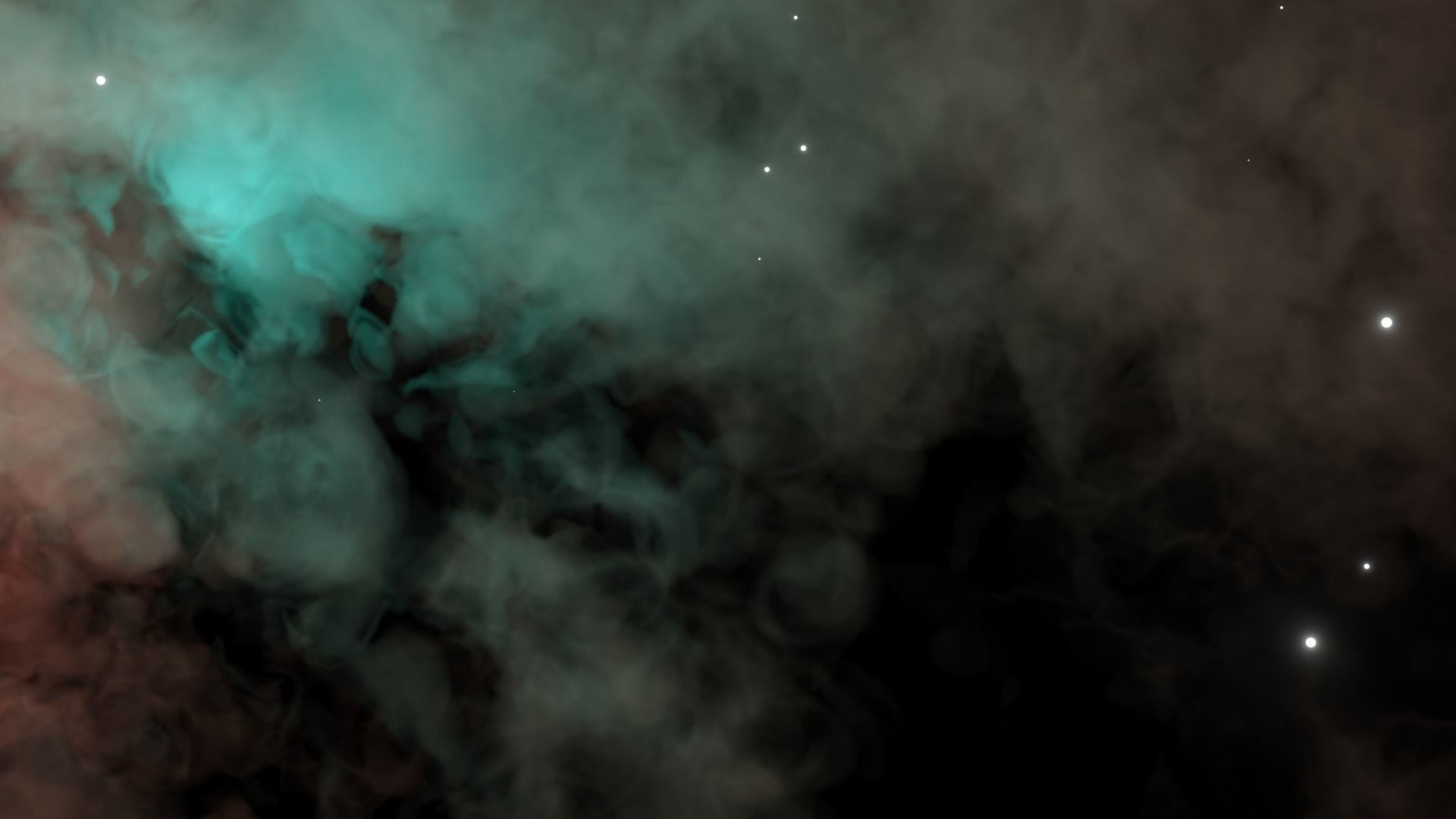3D NEBULA procedural scene 3D model_11