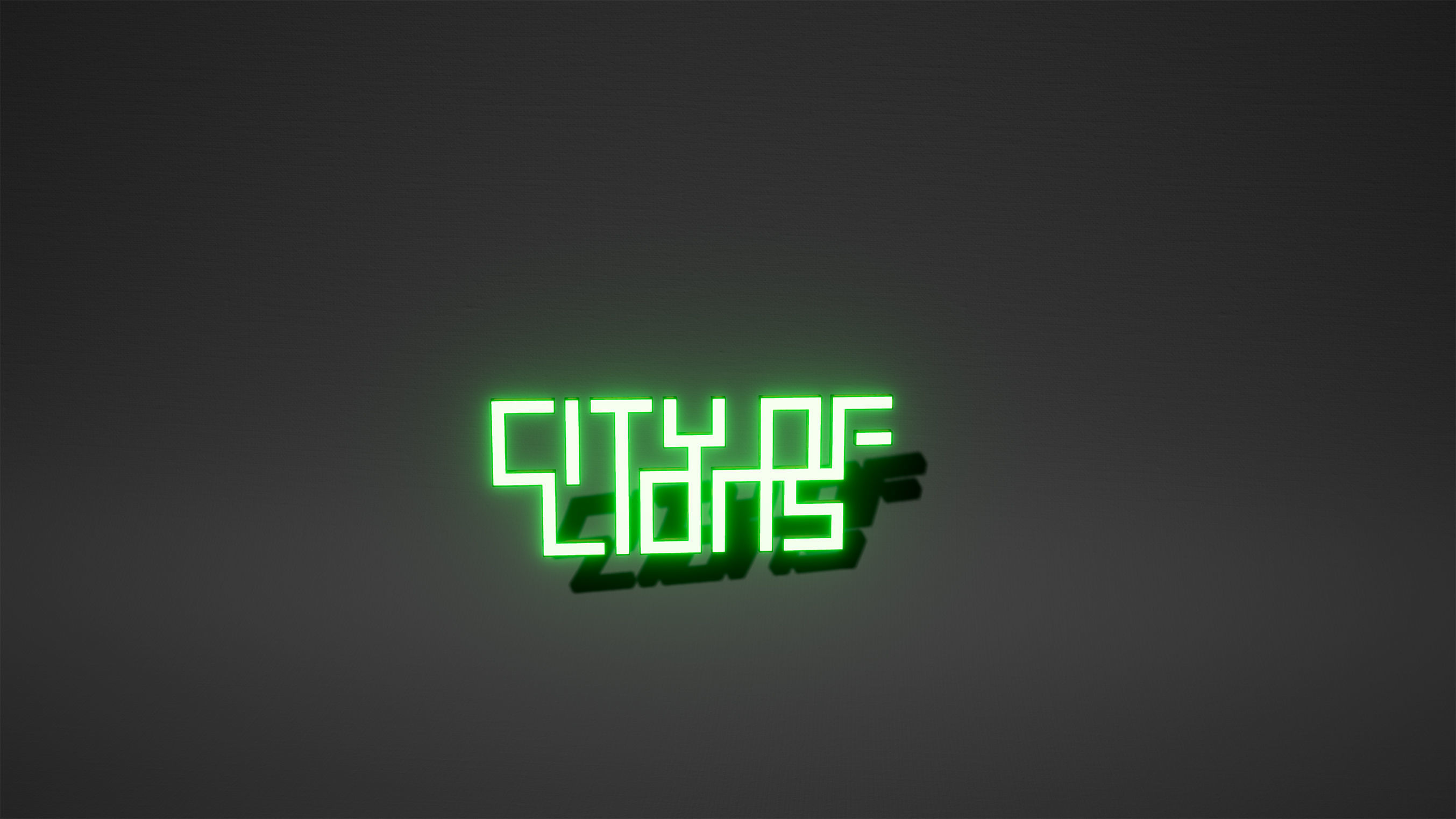 City Of Lions Billboard Cyberpunk Game Ready Low-poly 3D model_3