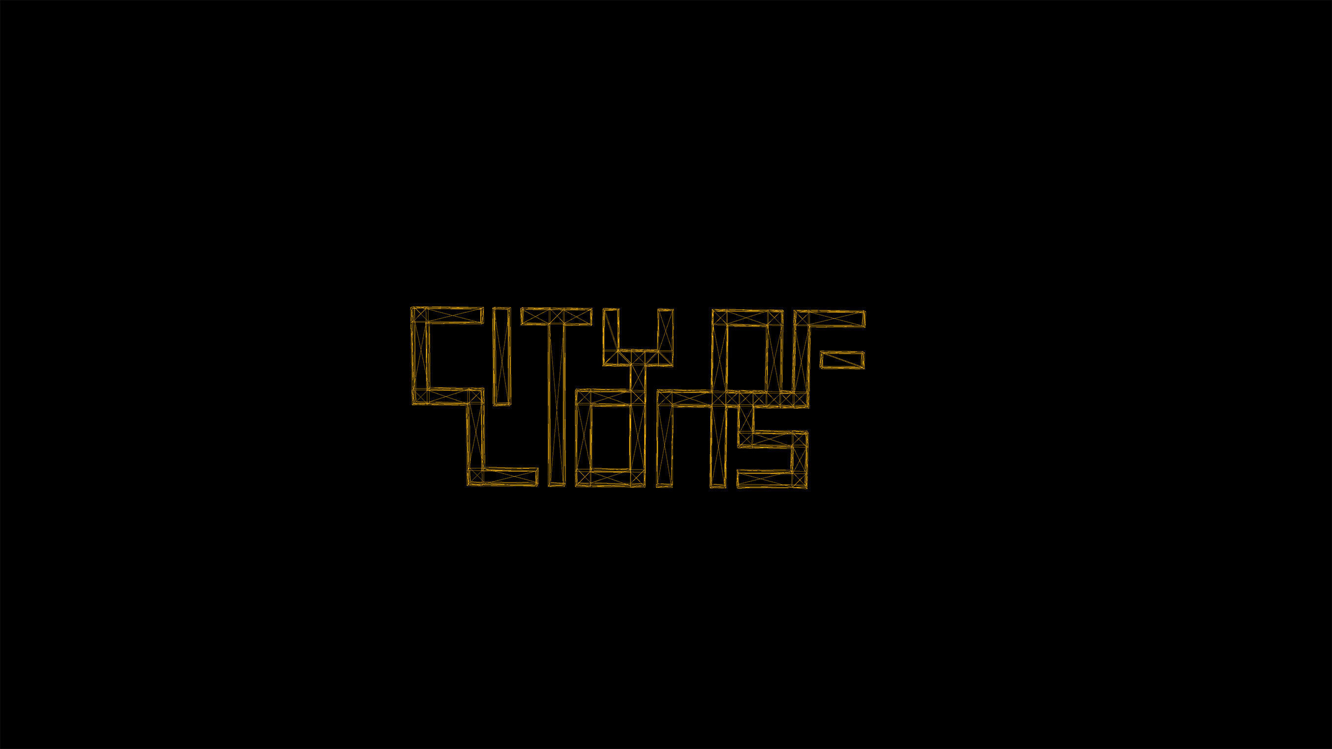 City Of Lions Billboard Cyberpunk Game Ready Low-poly 3D model_5