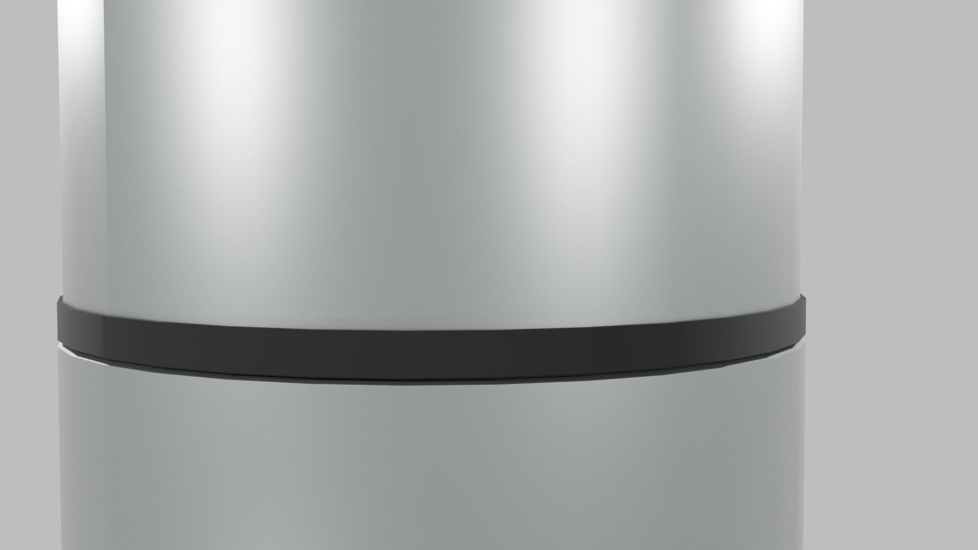 Metallic Thermos - Bottle - Flask  Low-poly 3D model_8