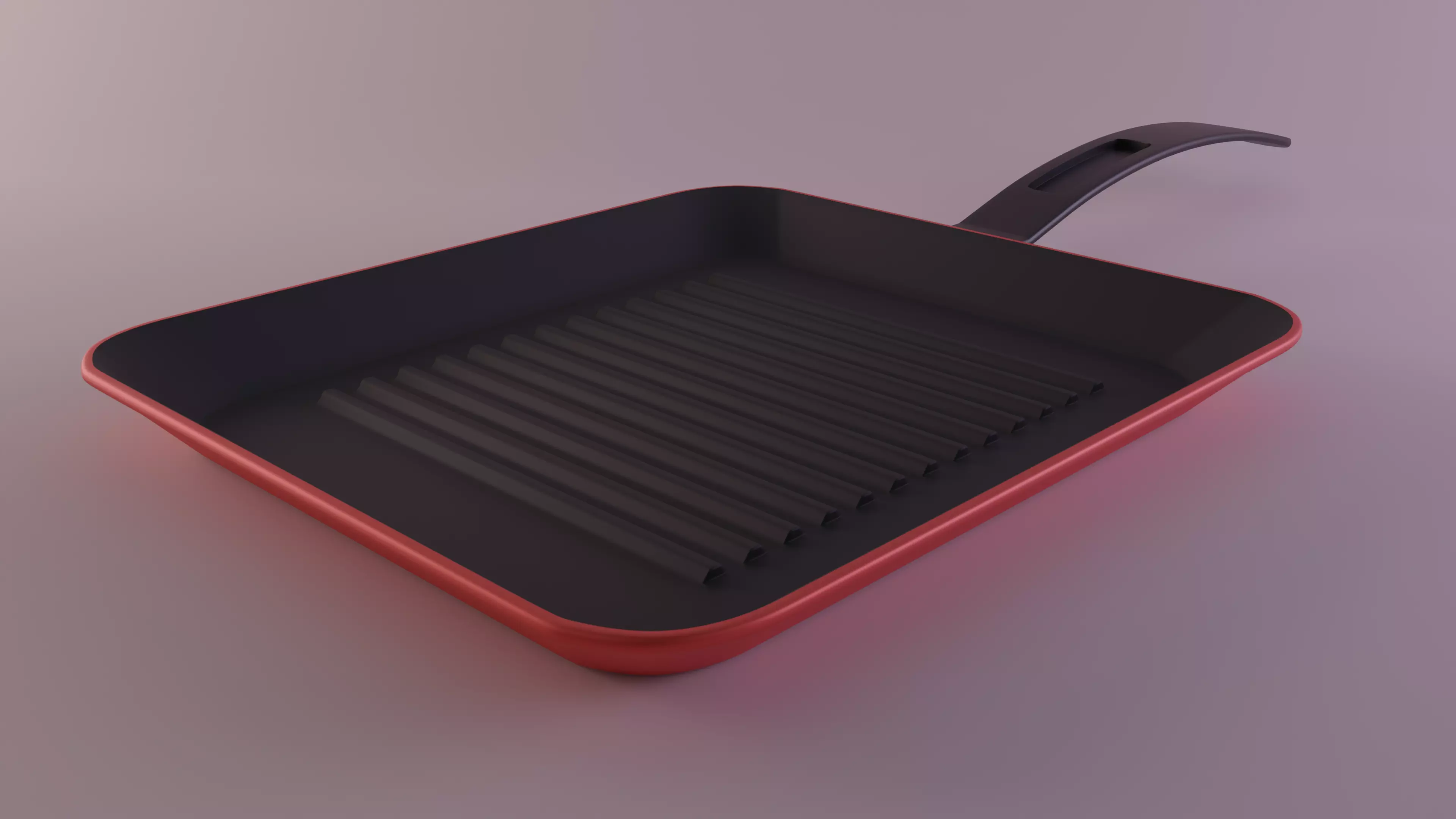 Grill Pan 3D model_0