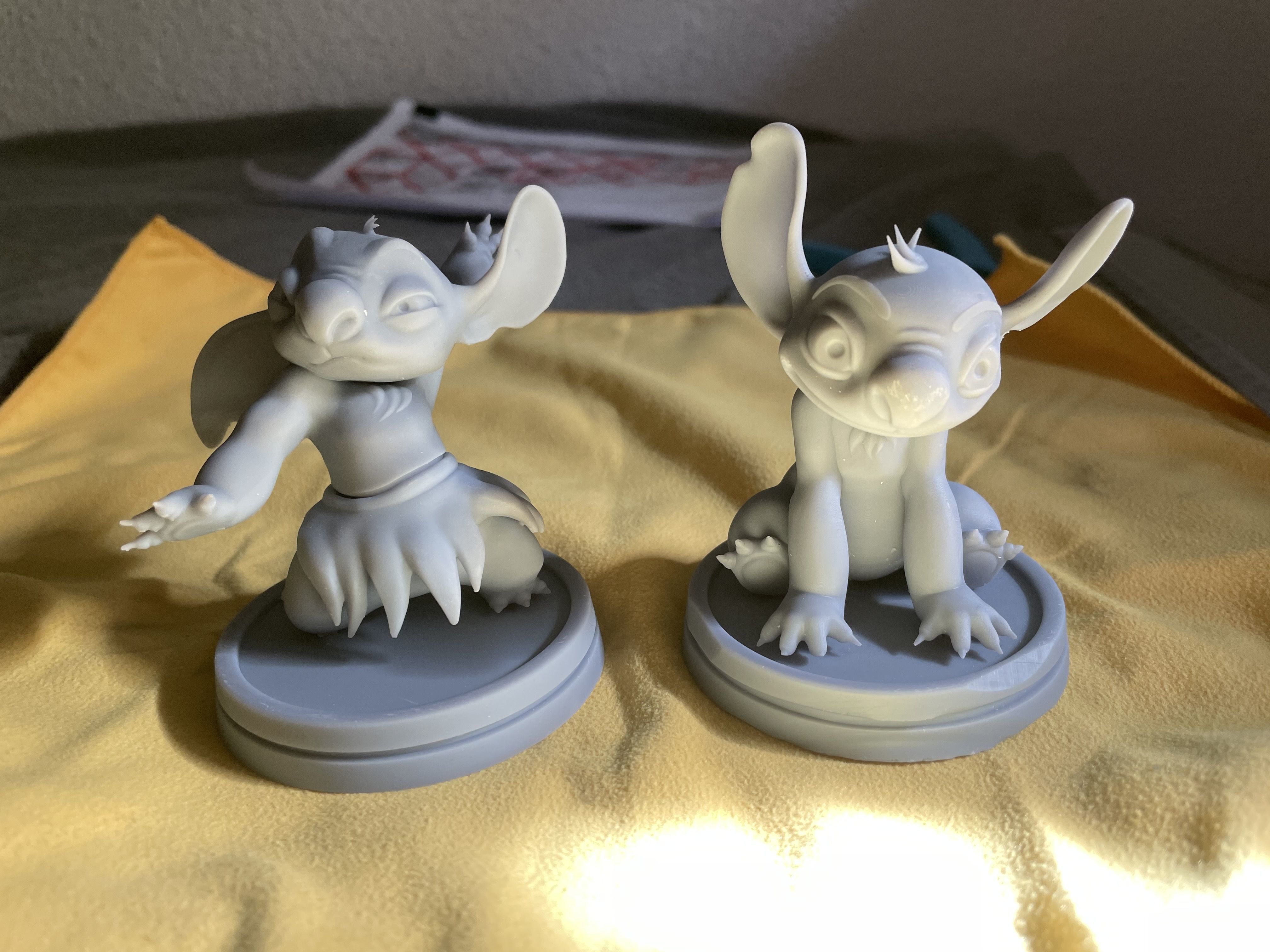 Stitch lilo and figurine 3D print model_11