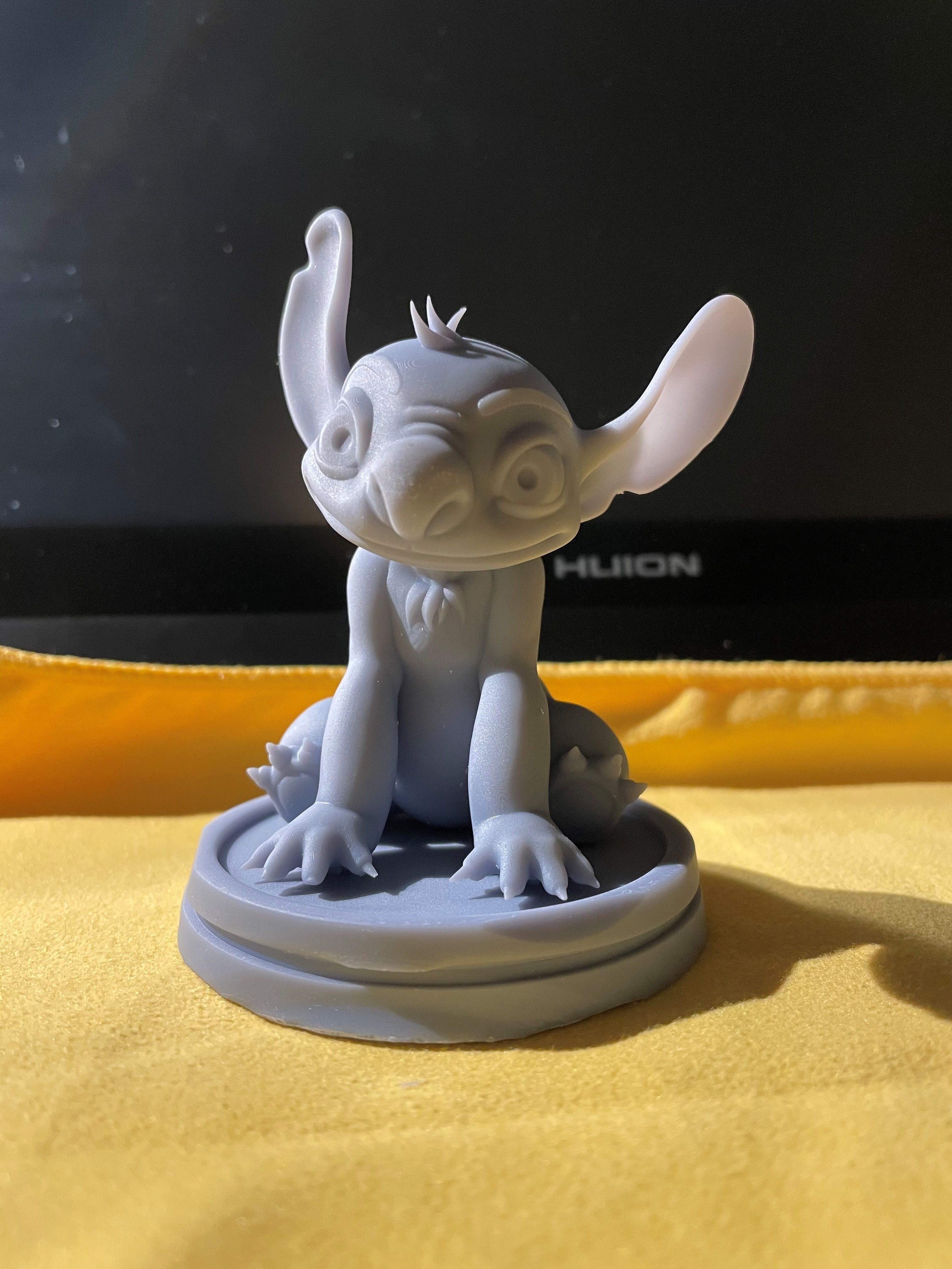 Stitch lilo and figurine 3D print model_9