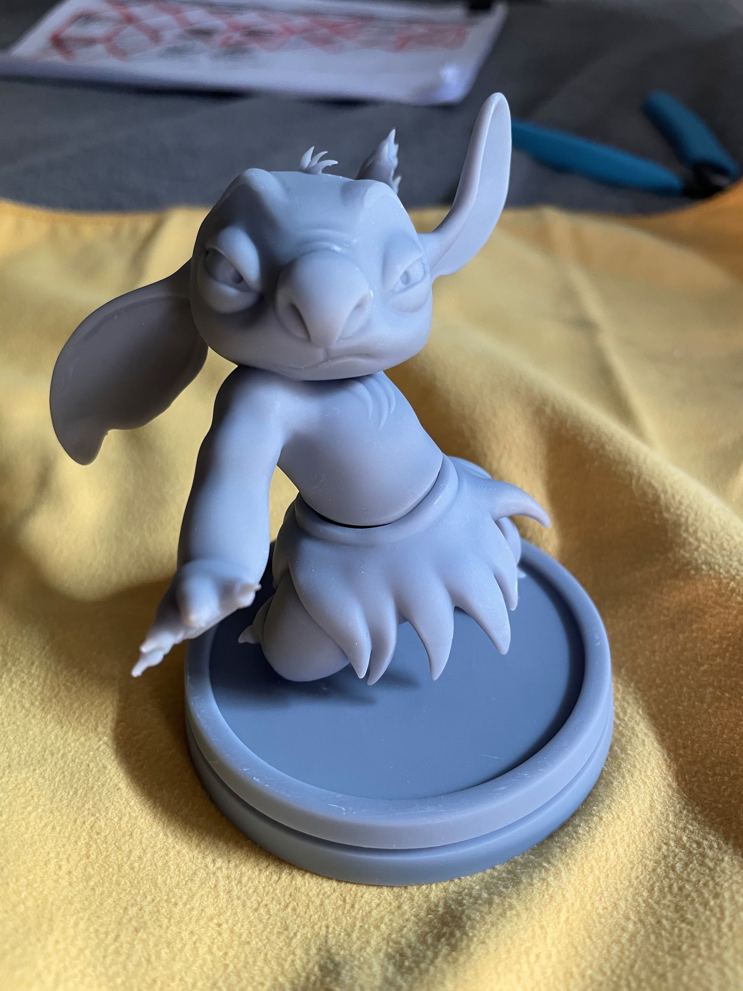 Stitch lilo and figurine 3D print model_10