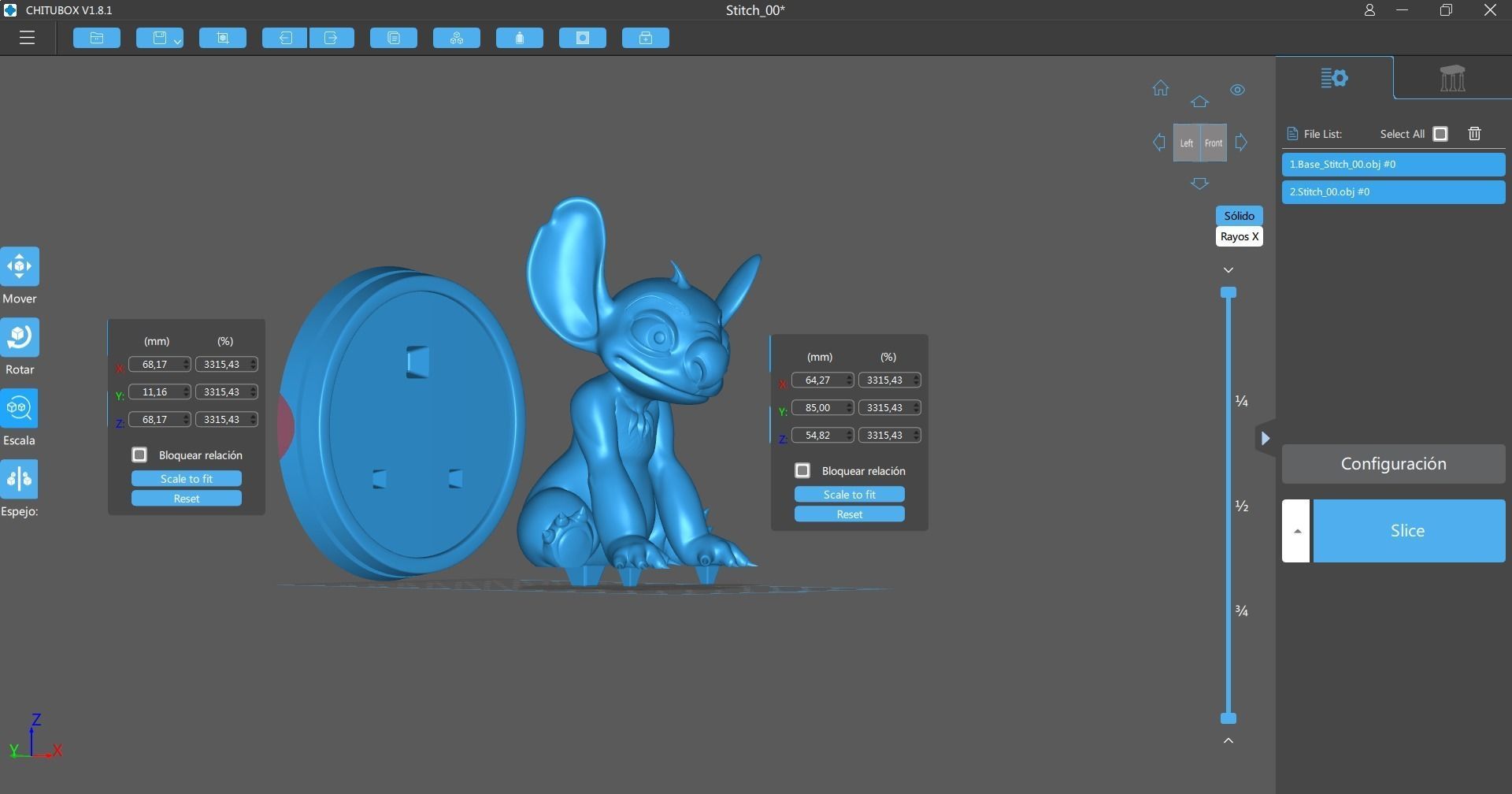 Stitch lilo and figurine 3D print model_7