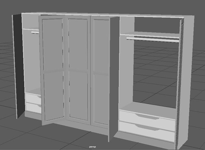 Dressing Wardrobe 3D model