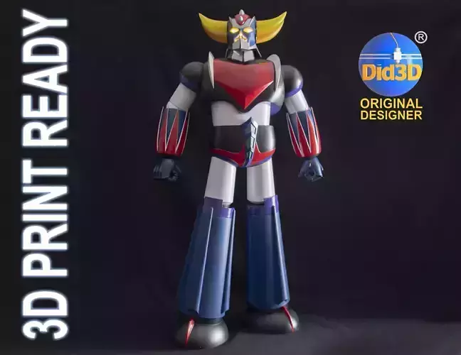 GRENDIZER Goldorak HQ 70Cm 3D Print 3D print model