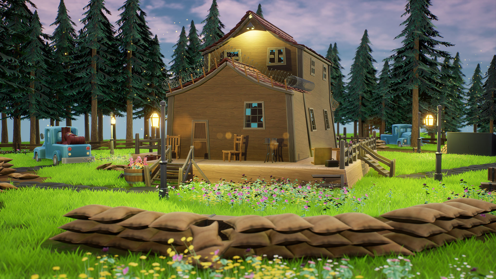 War Environment Whole Asset Set 3D model_2